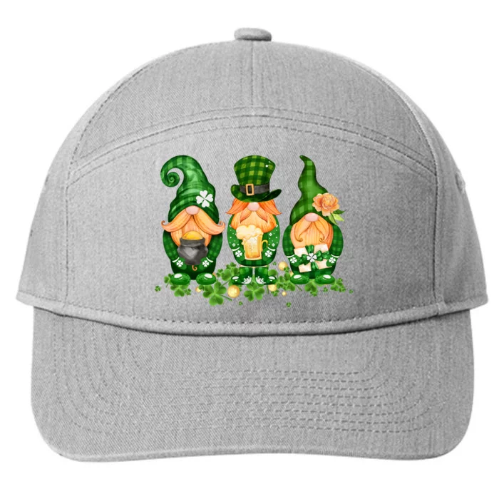 Lucky Gnome St Patrick's Day Festive 7-Panel Snapback Hat