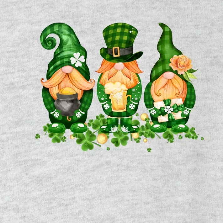 Lucky Gnome St Patrick's Day Festive Toddler Long Sleeve Shirt