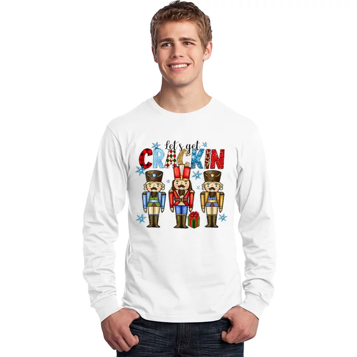 Let's Get This Party Crackin Nutcracker Christmas Pajamas Long Sleeve Shirt