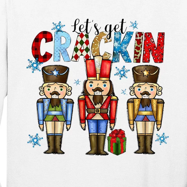 Let's Get This Party Crackin Nutcracker Christmas Pajamas Long Sleeve Shirt