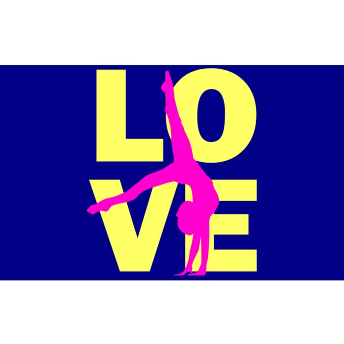 Love Gymnastics Teen Gift Bumper Sticker