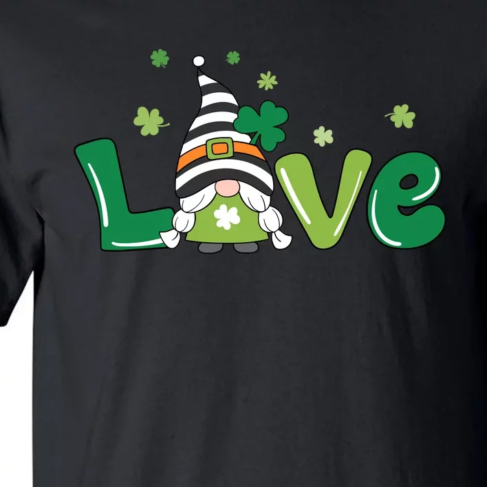 Love Gnome Teacher Squad St. Patrick's Day Tall T-Shirt