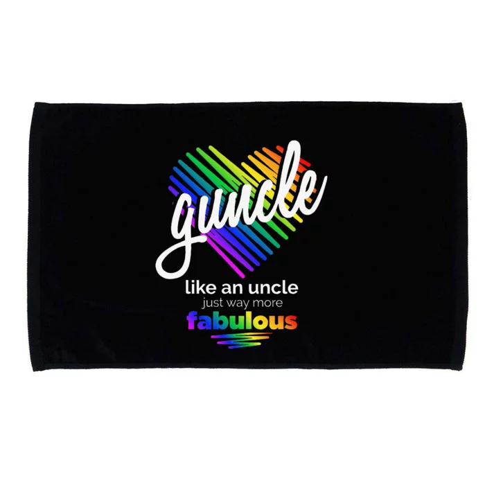 Lgbt Gay Uncle Guncle; Funny Uncle Microfiber Hand Towel