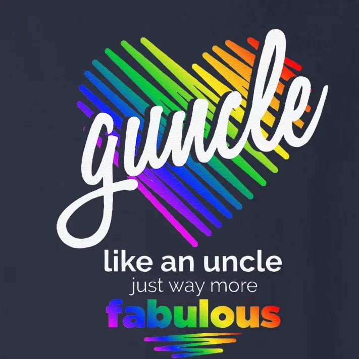 Lgbt Gay Uncle Guncle; Funny Uncle Toddler Long Sleeve Shirt