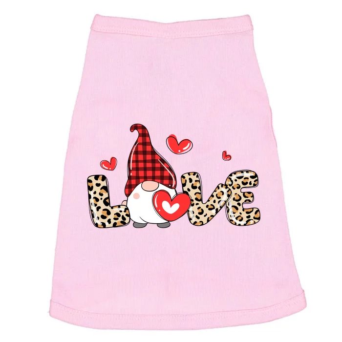 Love Gnome Valentines Day Doggie Tank