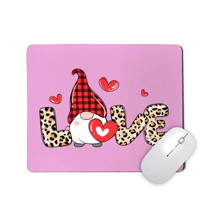 Love Gnome Valentines Day Mousepad