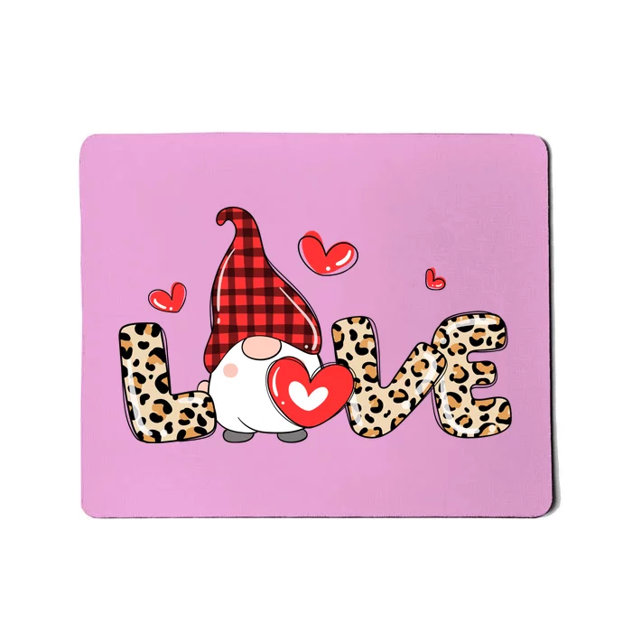 Love Gnome Valentines Day Mousepad