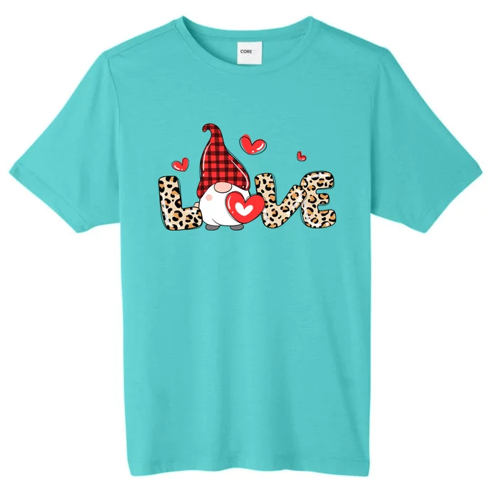 Love Gnome Valentines Day ChromaSoft Performance T-Shirt