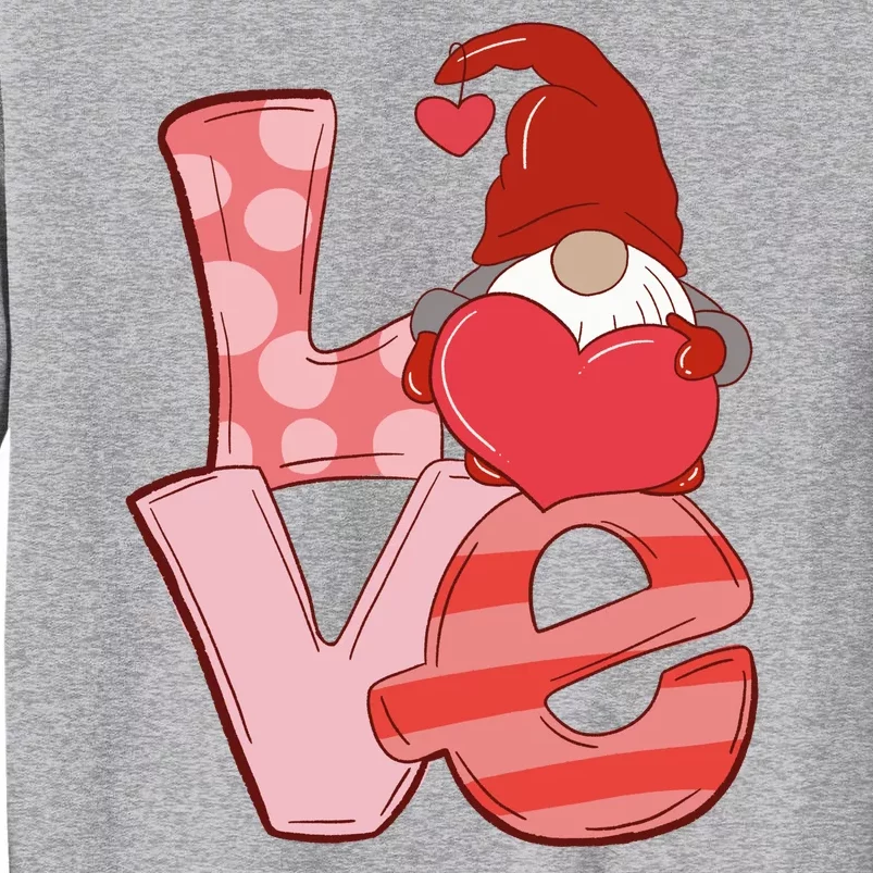 Love Gnome Valentines Day Cute Gift Sweatshirt