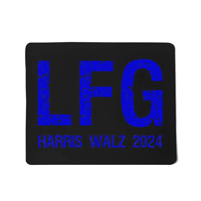 LetS Go! Vote Harris Walz 2024 Election Mousepad