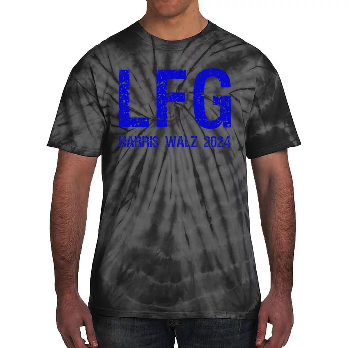 LetS Go! Vote Harris Walz 2024 Election Tie-Dye T-Shirt