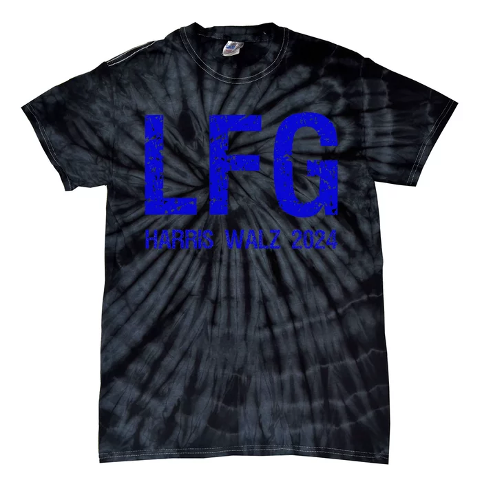 LetS Go! Vote Harris Walz 2024 Election Tie-Dye T-Shirt