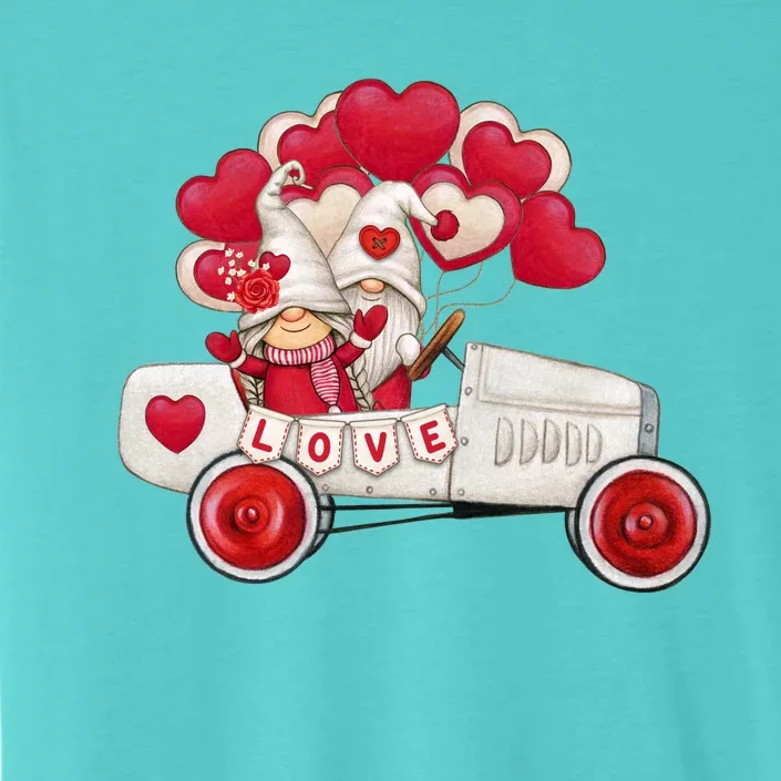 Love Gnome Valentines Day Heart ChromaSoft Performance T-Shirt