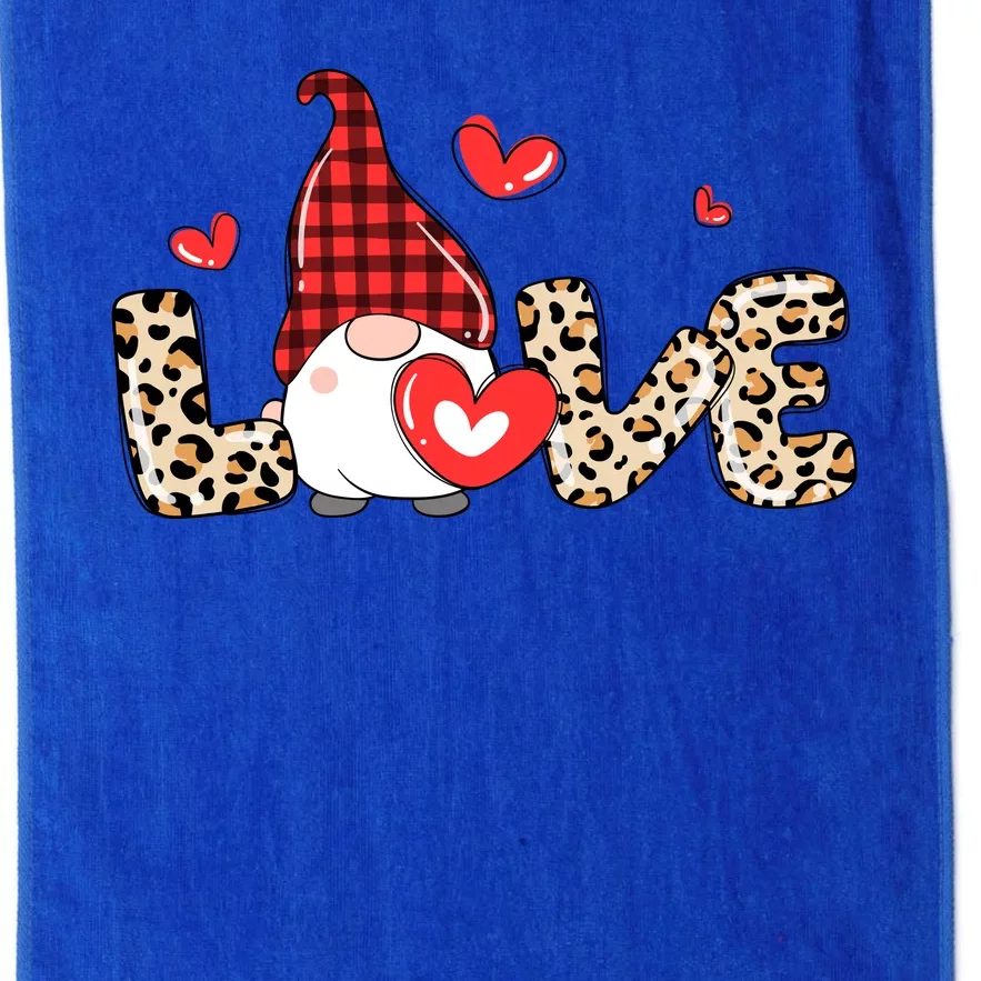 Love Gnome Valentine Heart Platinum Collection Golf Towel