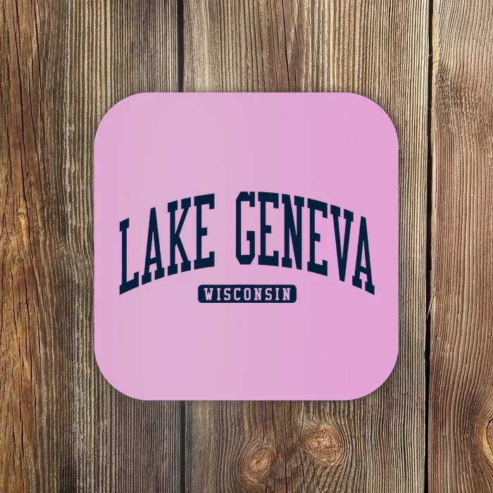 Lake Geneva Wisconsin Wi College University Style Coaster