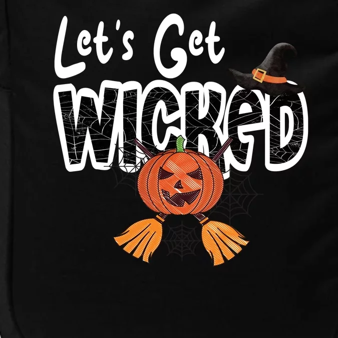 Lets Get Wicked Halloween Spooky Impact Tech Backpack