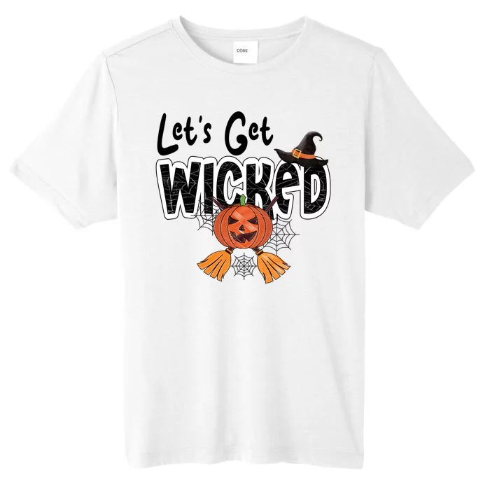 Lets Get Wicked Halloween Spooky ChromaSoft Performance T-Shirt