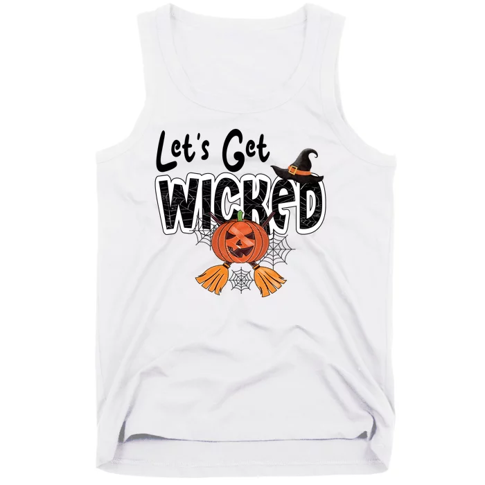 Lets Get Wicked Halloween Spooky Tank Top