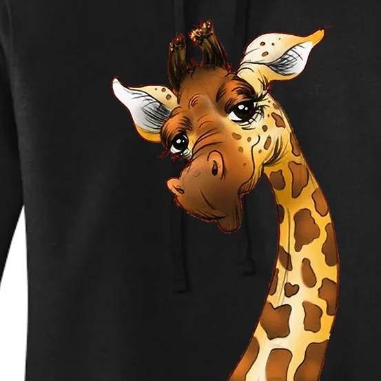 Love giraffe  wildlife giraffe Lovers Women's Pullover Hoodie