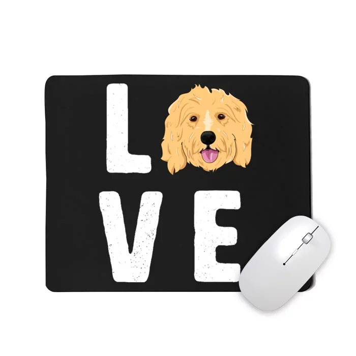 Love Goldendoodles Wo Dog Puppy Doodle Mousepad