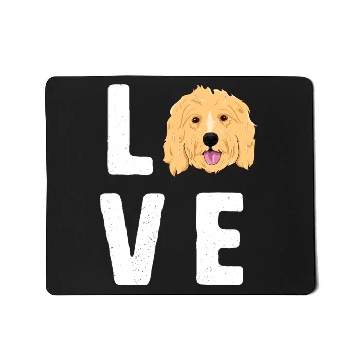 Love Goldendoodles Wo Dog Puppy Doodle Mousepad