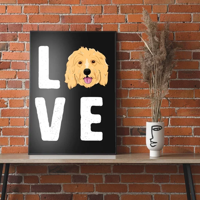 Love Goldendoodles Wo Dog Puppy Doodle Poster