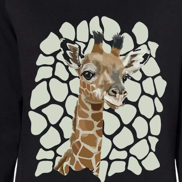 Love Giraffes Women Shirts Giraffe Lovers Womens California Wash Sweatshirt