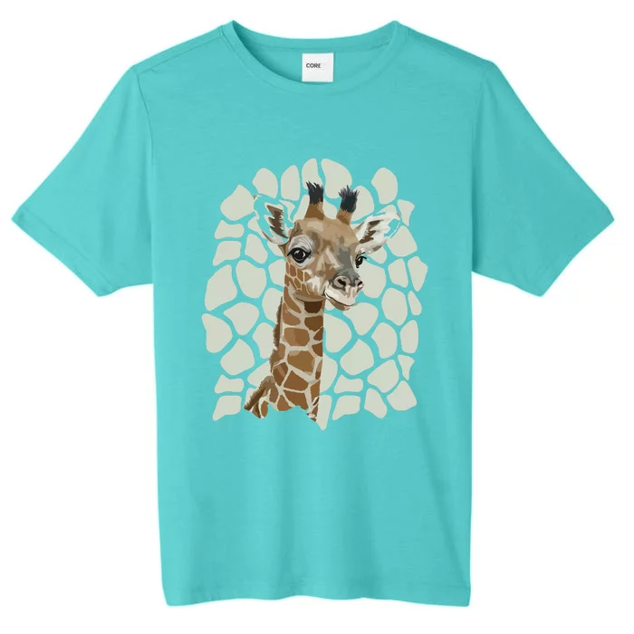 Love Giraffes Women Shirts Giraffe Lovers ChromaSoft Performance T-Shirt