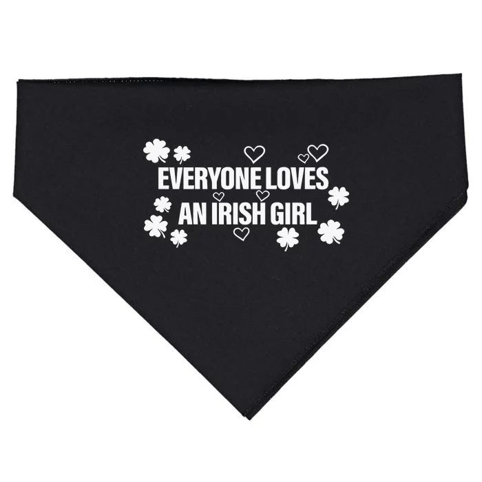 Lauren Graham Wearing Everyone Loves An Irish USA-Made Doggie Bandana