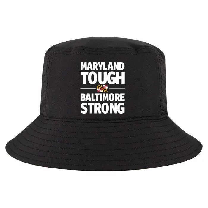 Limited Gov. Wes Moore Maryland Tough Baltimore Strong Cool Comfort Performance Bucket Hat