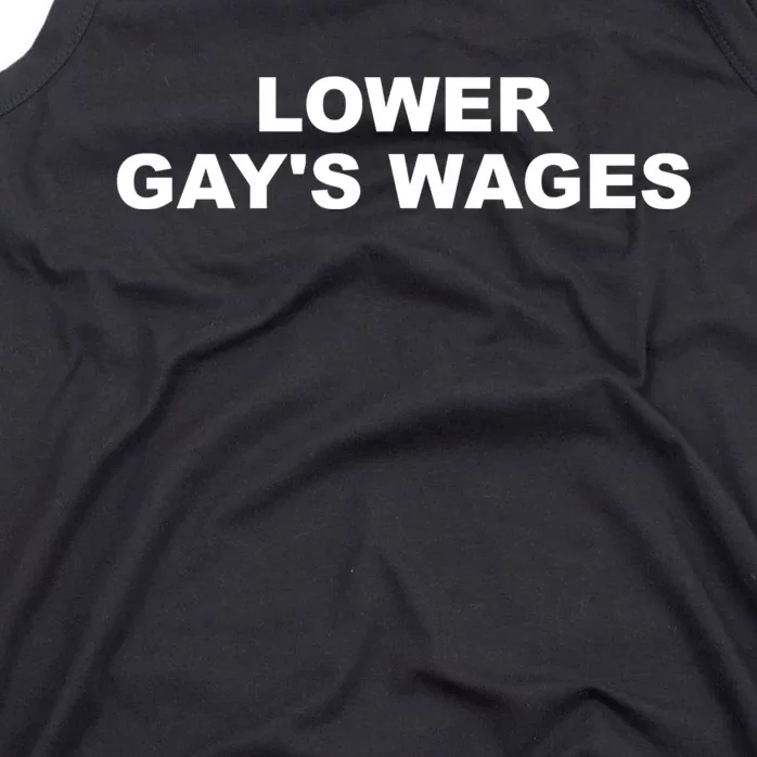 Lower Gay's Wages Apparel Tank Top