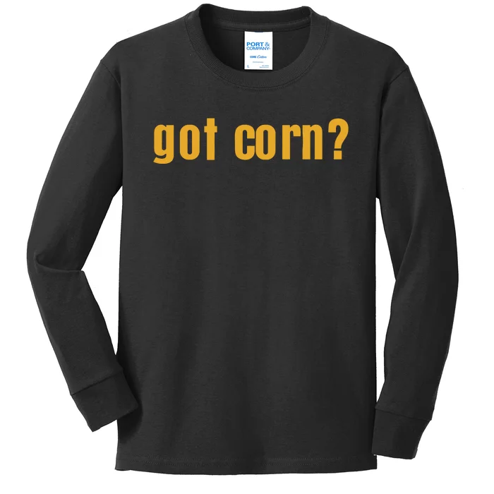 Limited George Wearing Got Corn Kids Long Sleeve Shirt