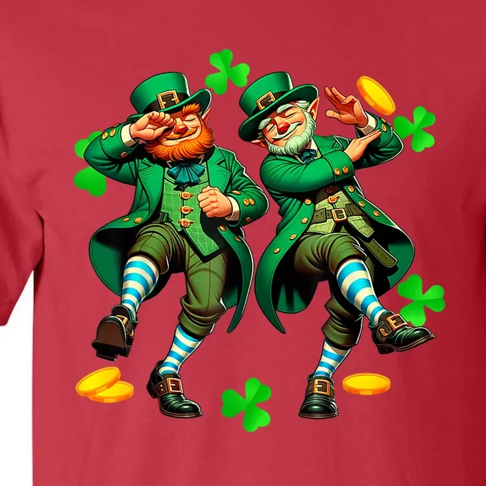 Leprechaun Gridd Y Dance St Patricks Day Tall T-Shirt