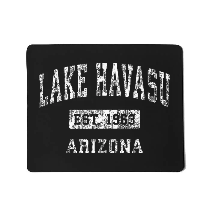 Lake Havasu Arizona Az Vintage Established Sports Mousepad