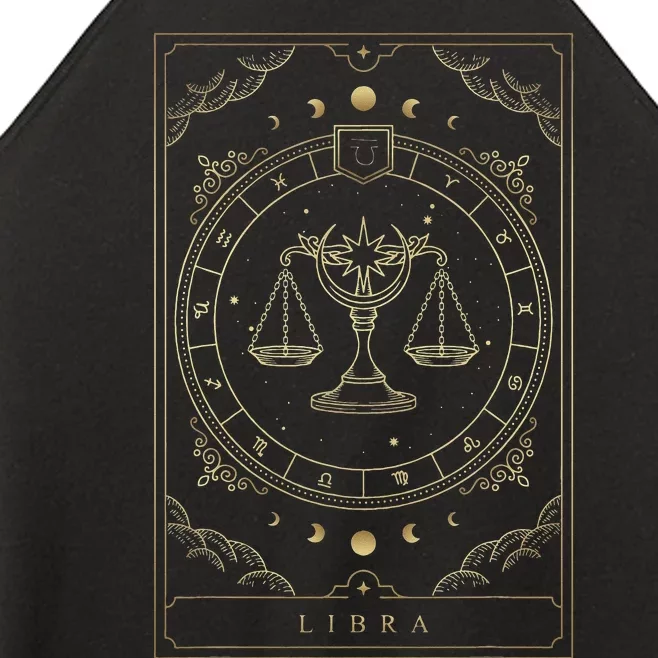 Libra Horoscope And Zodiac Symbol Women’s Perfect Tri Rocker Tank