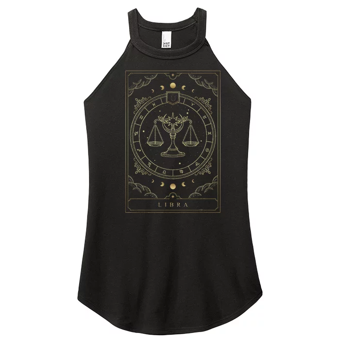 Libra Horoscope And Zodiac Symbol Women’s Perfect Tri Rocker Tank