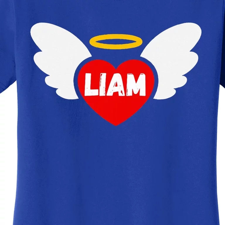 Liam Heart Angel Wings Love Women's T-Shirt