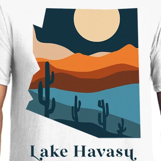 Lake Havasu Arizona Desert Style Boho AZ Landscape Pajama Set