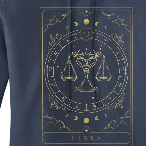 Libra Horoscope And Zodiac Symbol Women's Pullover Hoodie