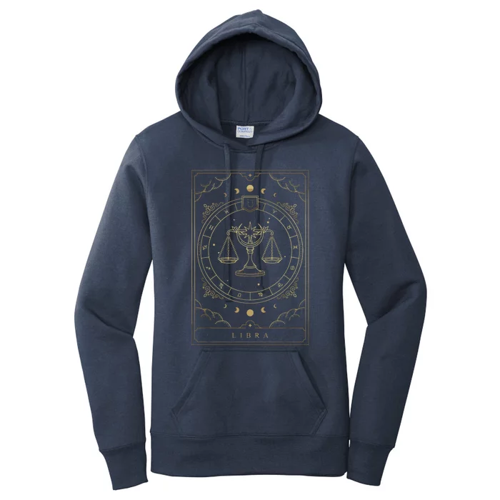 Libra Horoscope And Zodiac Symbol Women's Pullover Hoodie