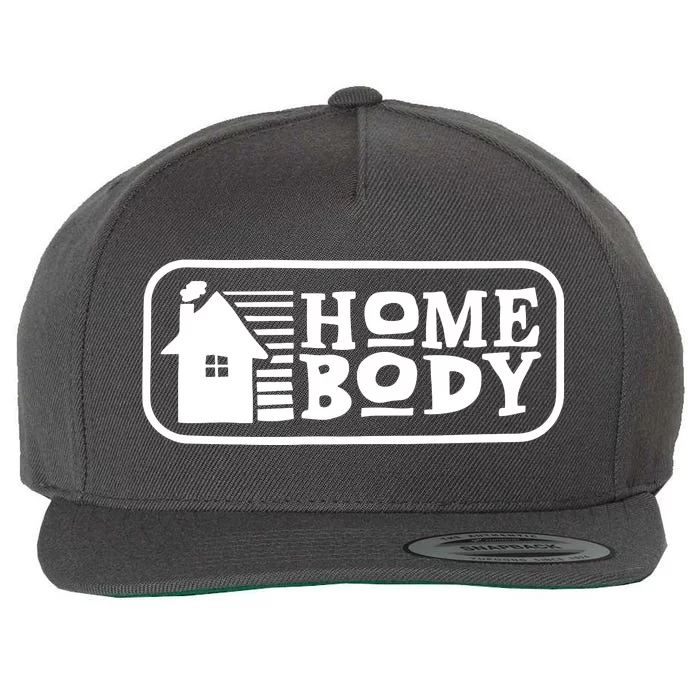 Lilybchapman Home Body Wool Snapback Cap