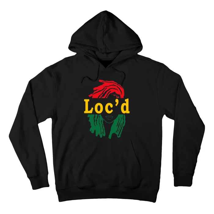 LocD Hair Black Woman Melanin Girl Juneteenth Hoodie