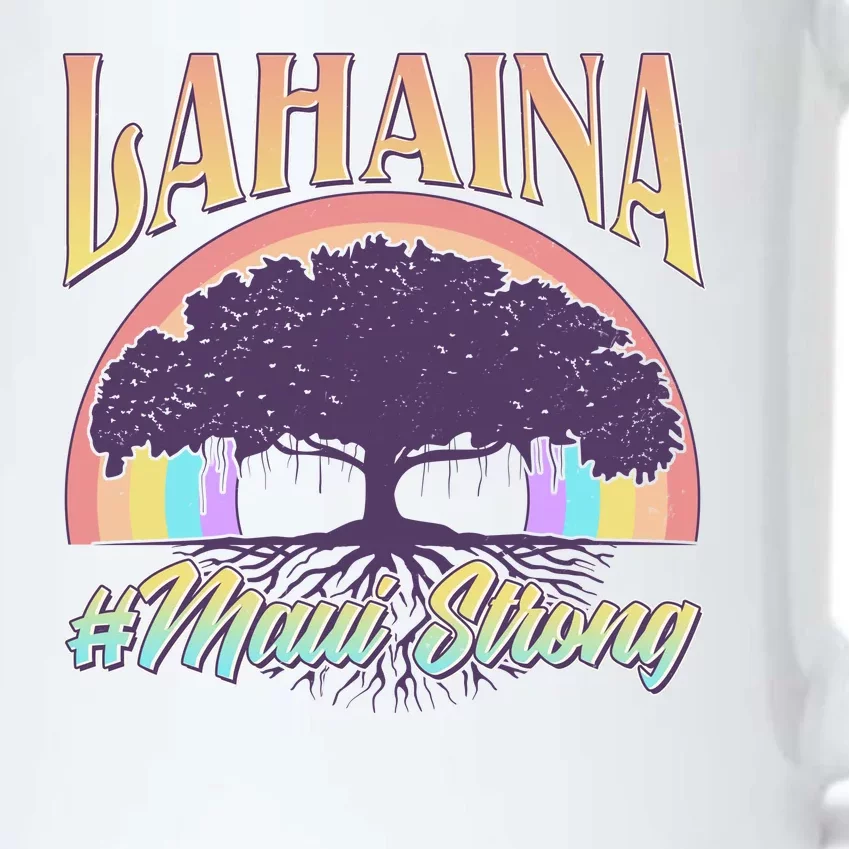 Lahaina Hawaii Banyan Tree #Maui Strong Black Color Changing Mug