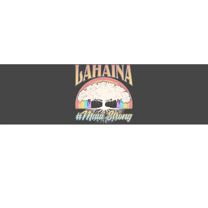 Lahaina Hawaii Banyan Tree #Maui Strong Bumper Sticker