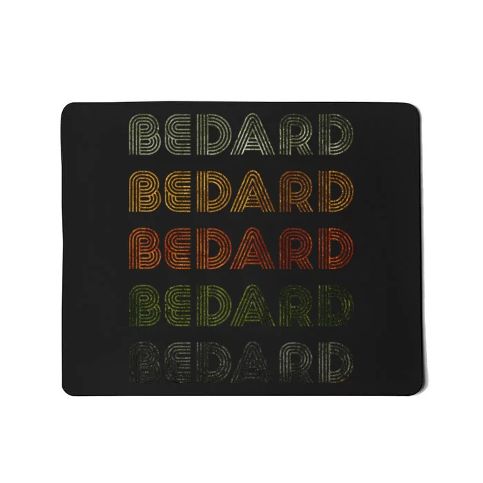 Love Heart Bedard Grunge Vintage Mousepad