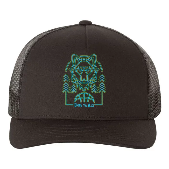 Limited Headflyer Brewing Bring Ya Ass Yupoong Adult 5-Panel Trucker Hat