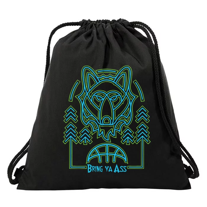 Limited Headflyer Brewing Bring Ya Ass Drawstring Bag