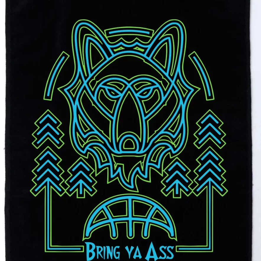 Limited Headflyer Brewing Bring Ya Ass Platinum Collection Golf Towel