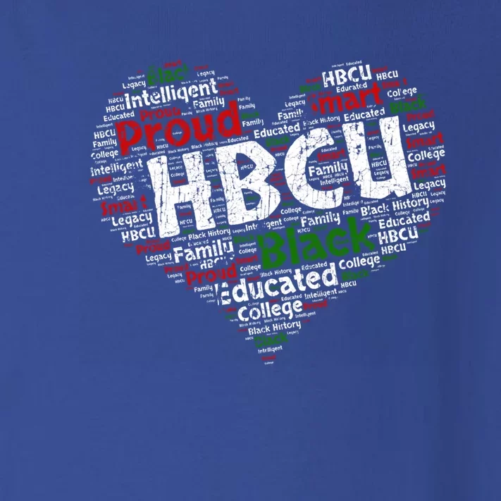 Love Hbcu Black And Educated Gift For Grads And Alumni Toddler Long Sleeve Shirt