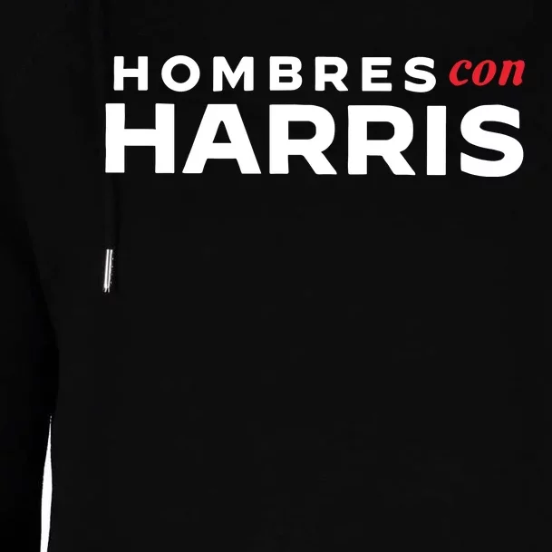 L Hombres Con Harris Womens Funnel Neck Pullover Hood